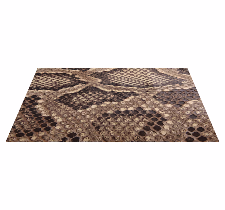 Tapete de vinil com estampa de pele de cobra - TenStickers
