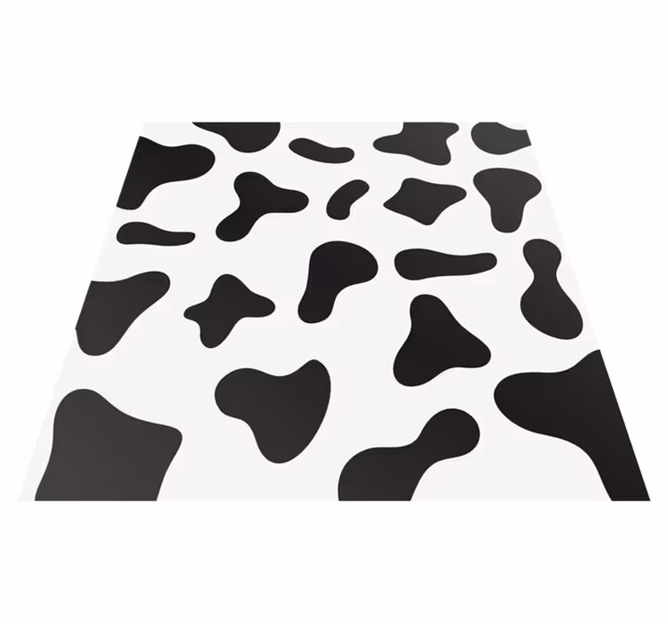 Tapete de vinil estampado padrão vaca  - TenStickers