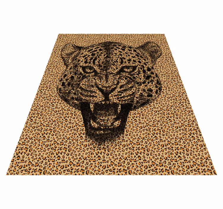 Tapete de vinil estampado de leopardo - TenStickers
