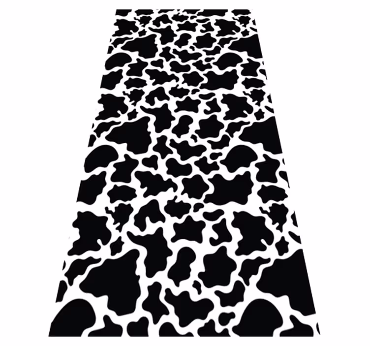 Tapete de vinil estampado padrão de vaca - TenStickers