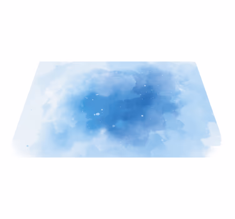 Tapete de vinil moderno céu de aquarela  - TenStickers