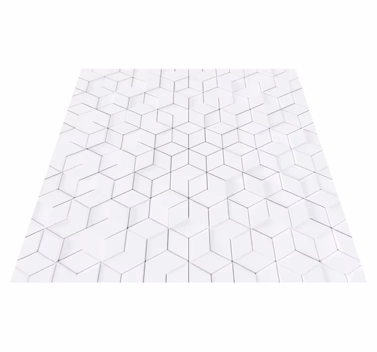 Tapete de vinil geométrico simplista - TenStickers