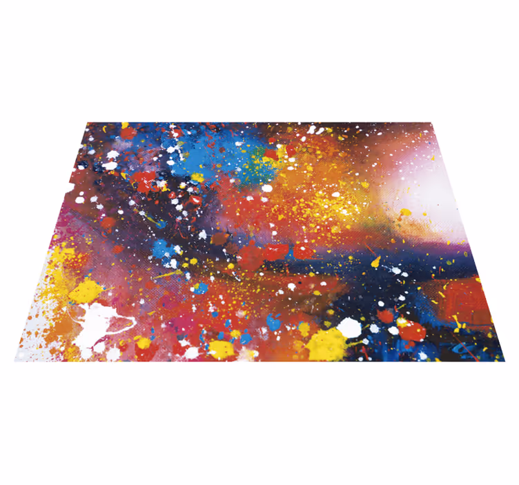 Tapete de vinil moderno Pintura abstrata - TenStickers