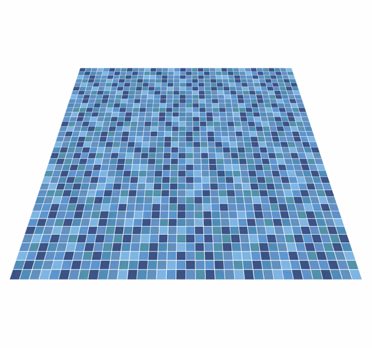 Tapete de vinil com efeito de piscina azul - TenStickers
