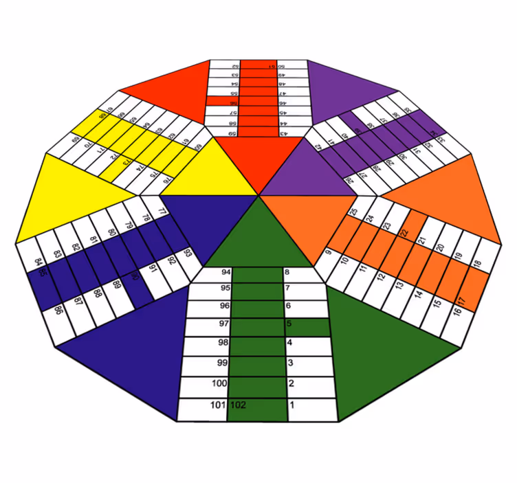 Tapete de vinil infantil de jogos parchis  - TenStickers