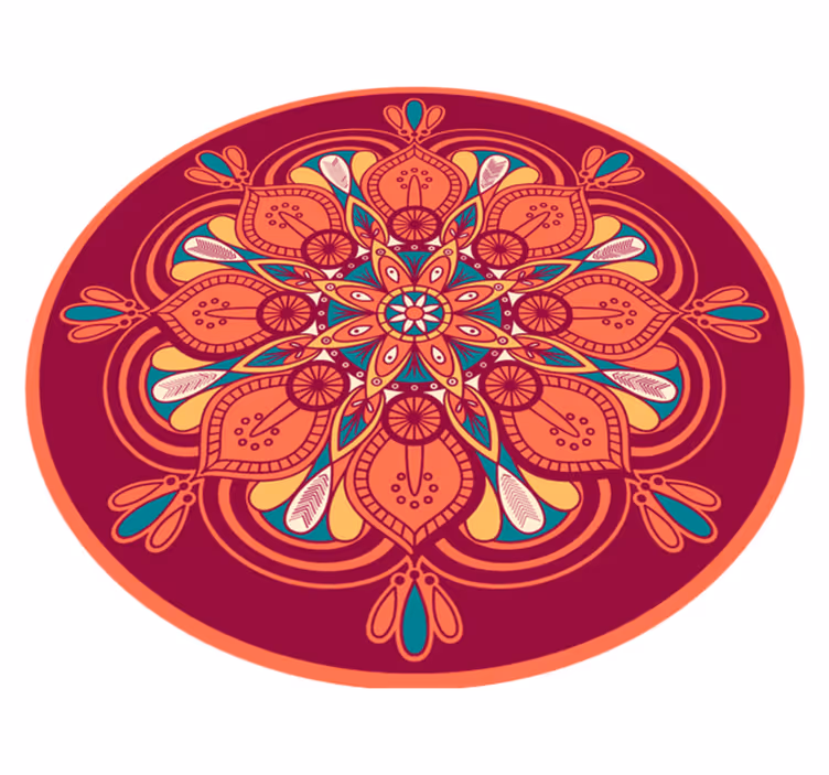 Tapete de vinil mandala indiana - TenStickers