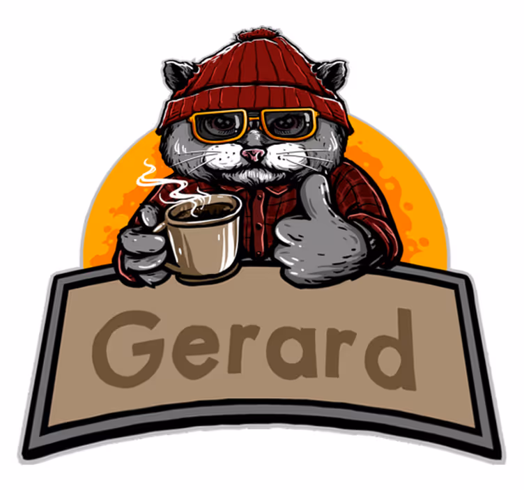 Tapete vinílico com nome felino personalizável - TenStickers