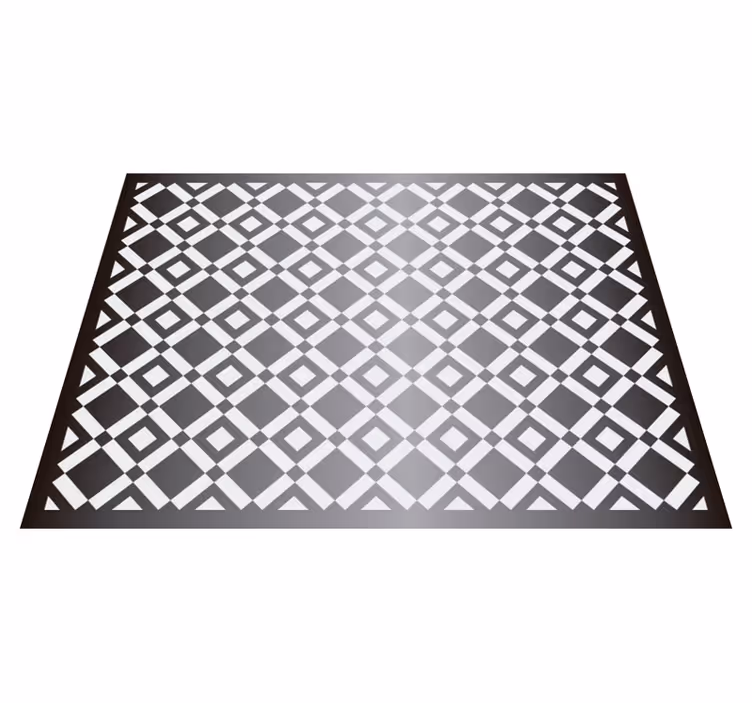 Tapete de vinil geométrico de azulejos incríveis - TenStickers