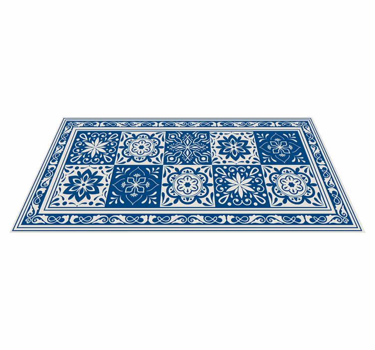 Tapete de vinil para cozinha Azulejos clássicos - TenStickers