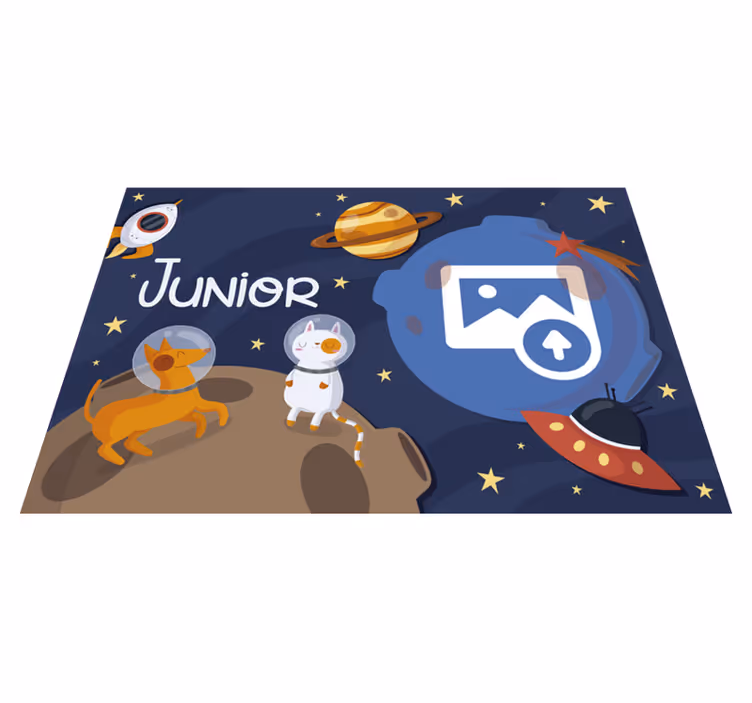 Tapete de vinil personalizado com nome - TenStickers