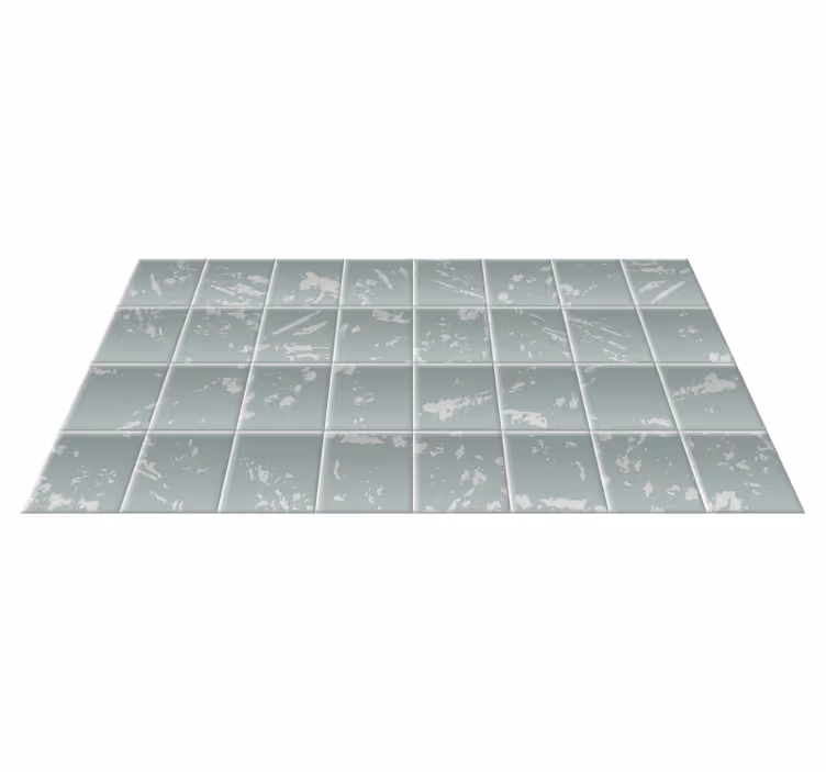 Tapete de vinil para casa de banho azulejos macios - TenStickers