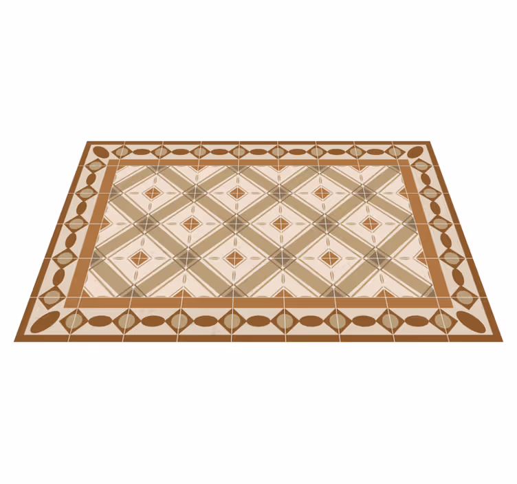 Tapete de sala de estar de azulejos portugueses - TenStickers