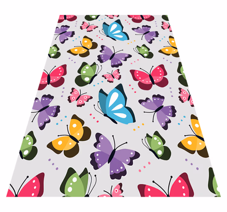 Tapete de vinil animal borboleta - TenStickers