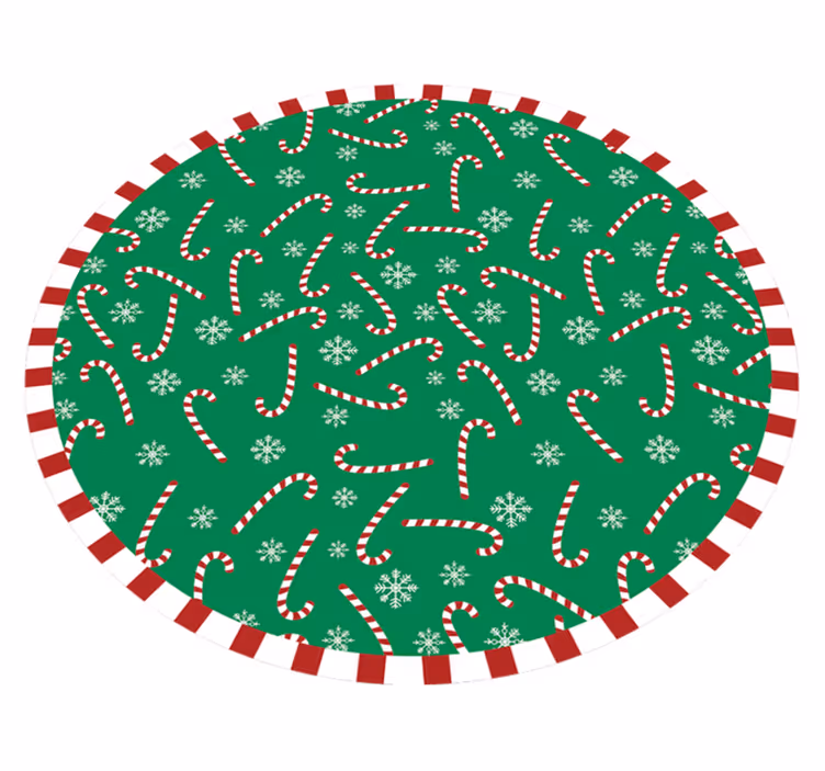 Tapete de vinil de natal doce - TenStickers