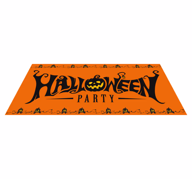 Tapete vinílico halloween decoração de festa de halloween - TenStickers