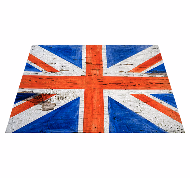 Tapete de vinil com bandeira britânica - TenStickers