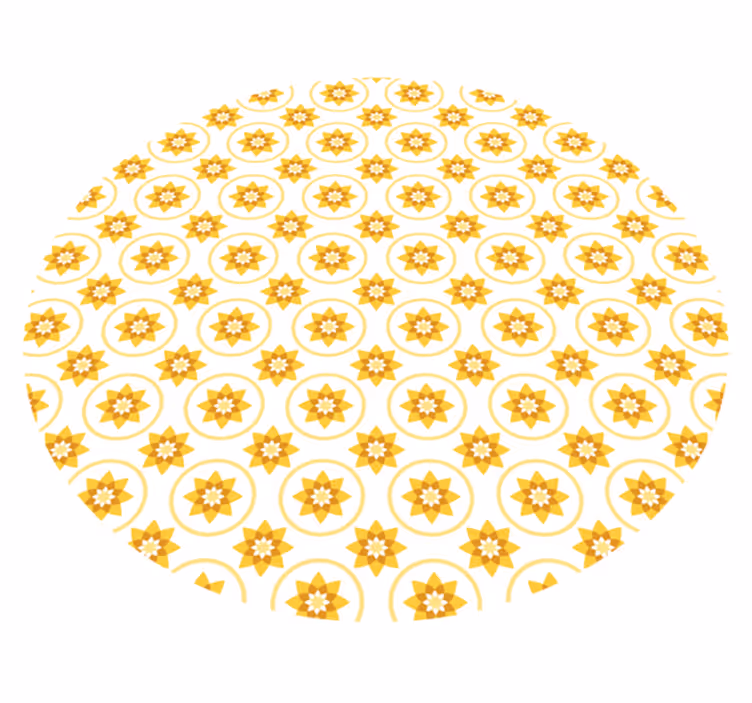 Tapete de vinil moderno amarelo sol - TenStickers