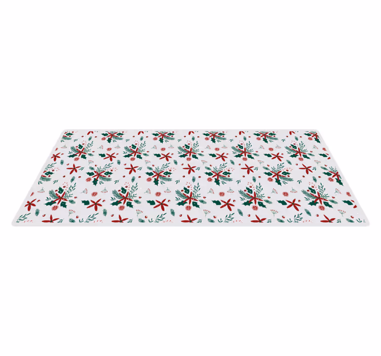 Lindos azulejos do hall de entrada com padrão de natal - TenStickers
