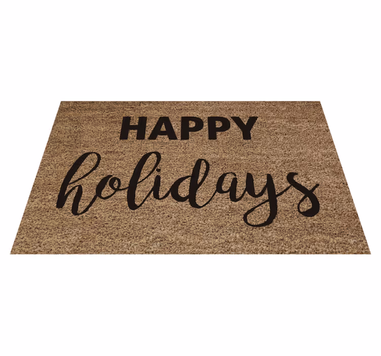 Autocolantes de Natal Frase boas festas - TenStickers