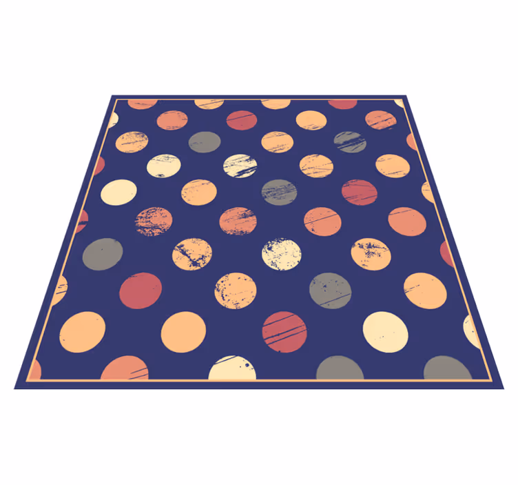 Tapete vinílico geométricas padrão pontilhado abstrato - TenStickers