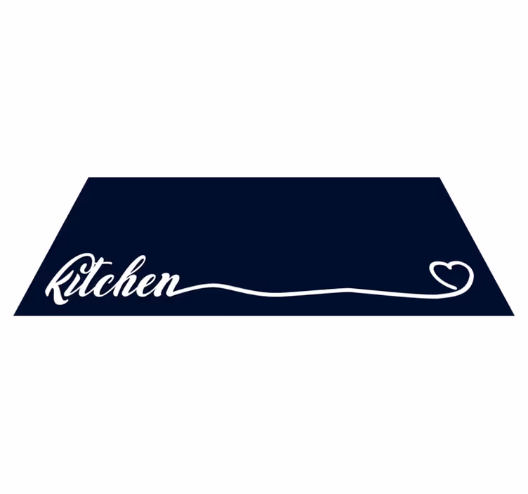Tapete vinílico cozinha roteiro de cozinha elegante - TenStickers