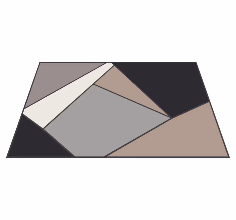 Tapete vinílico geométricas vinil de formas geométricas - TenStickers
