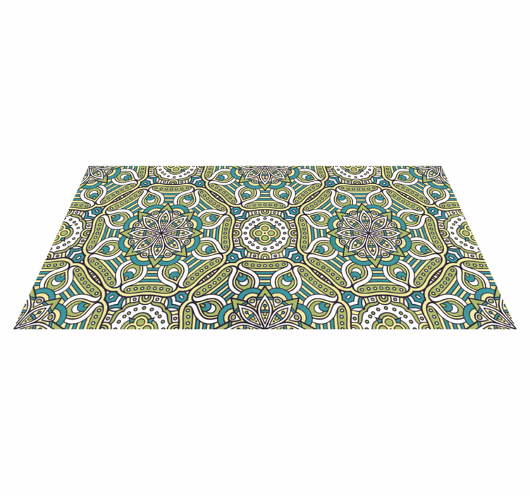 Tapete vinílico de mandala mandala estampada - TenStickers