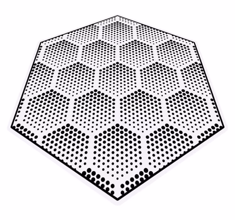 Figuras de pontos tapetes geométricos - TenStickers