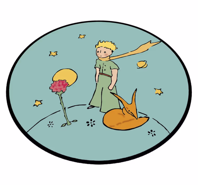 Tapete vinílico infantis personagem de conto de fadas - TenStickers