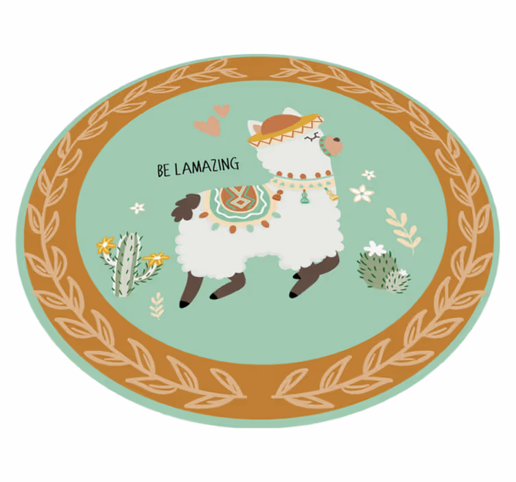 Tapete vinílico de animais seja incrível - TenStickers
