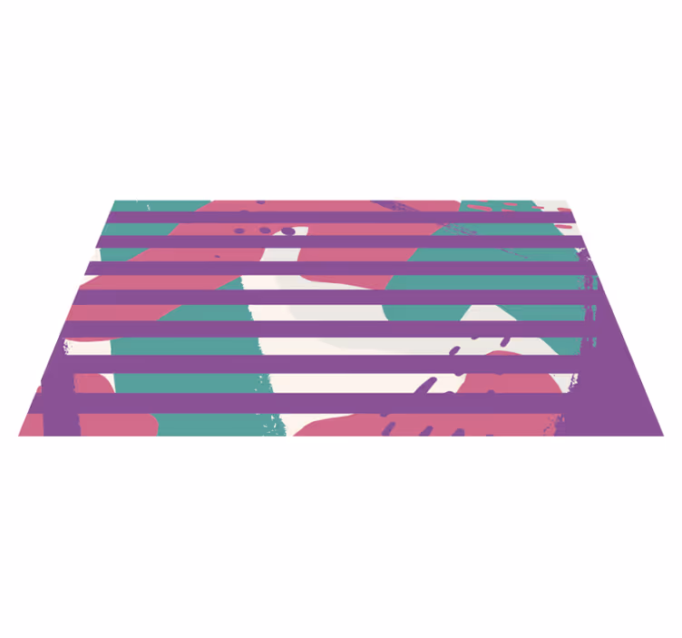 Tapete vinílico de riscas padrão listrado - TenStickers