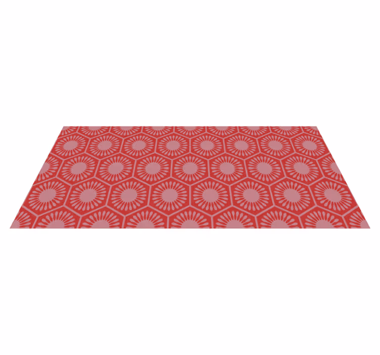 Tapete vinílico geométricas conjunto de motivos circulares - TenStickers