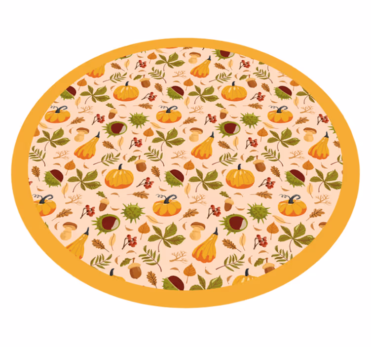 Tapete vinílico natureza tema da colheita de outono - TenStickers