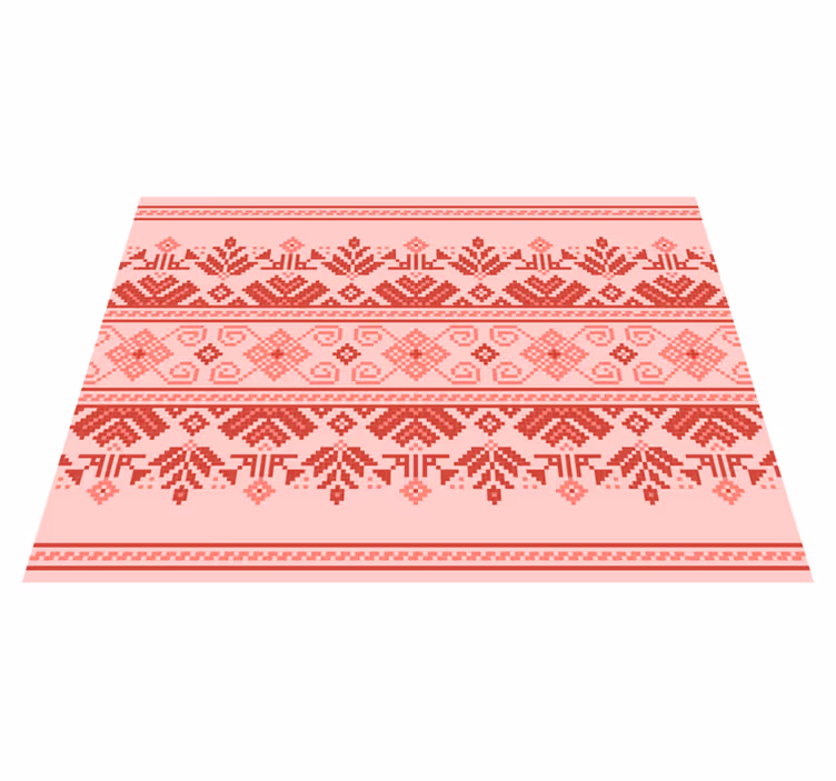 Tapete vinílico de mandala padrão ornamental étnico - TenStickers