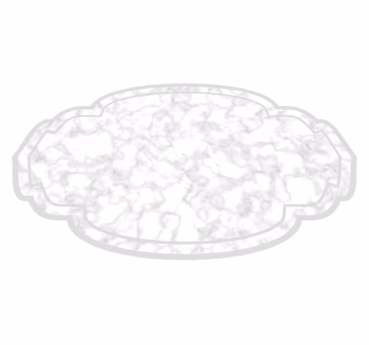 Tapete de vinil mármore em formato de nuvens - TenStickers