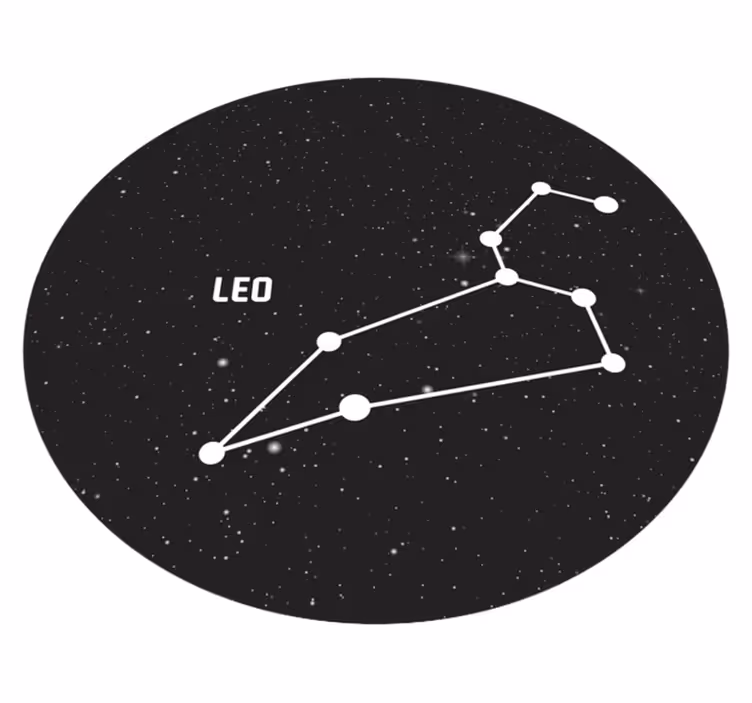 Tapete vinílico estrelas astronomia da constelação - TenStickers