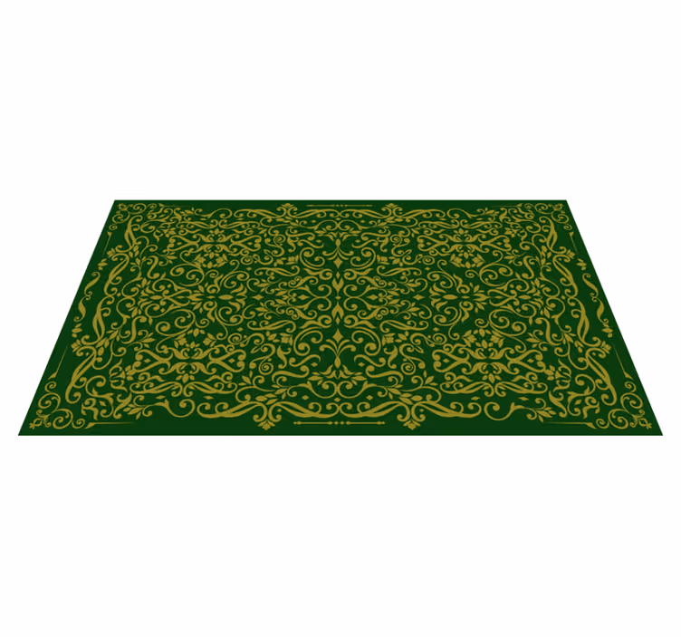 Tapete vinílico texturas padrão de redemoinho ornamentado - TenStickers