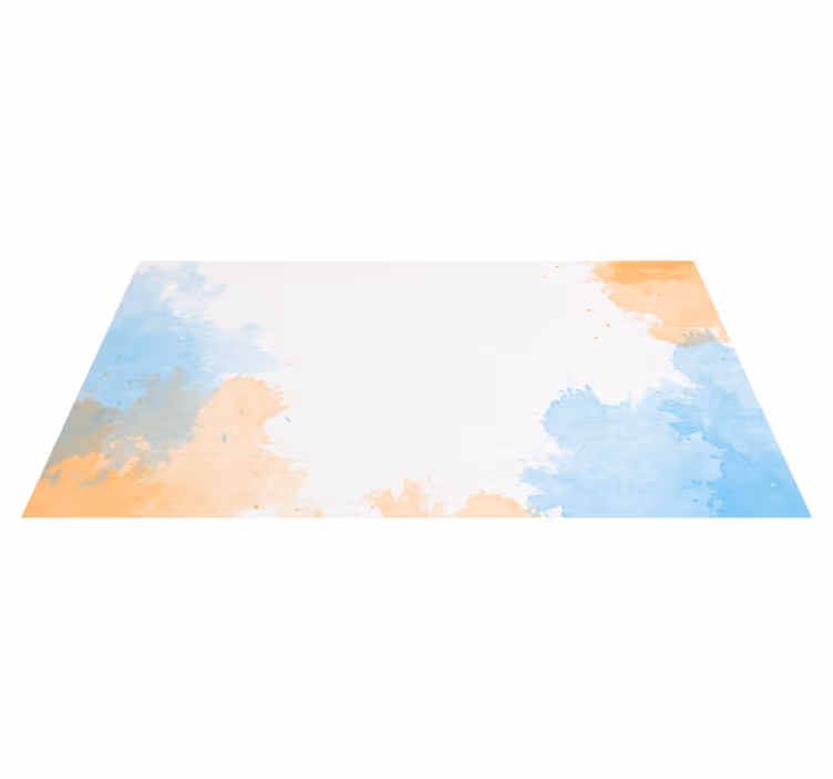Tapete moderno céu aquarela - TenStickers