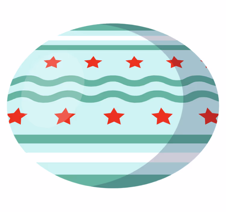 Tapete vinílico estrelas motivo de estrela aquática - TenStickers