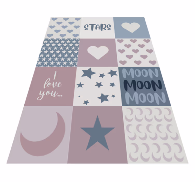 Tapete de vinil personalizado com palavras doces - TenStickers