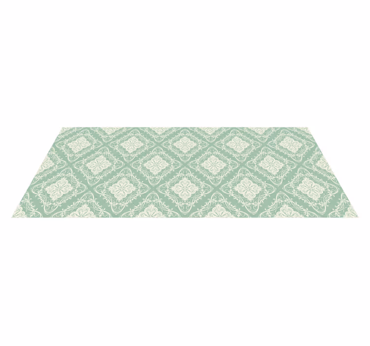 Tapete moderno em azulejo decorativo elegante - TenStickers