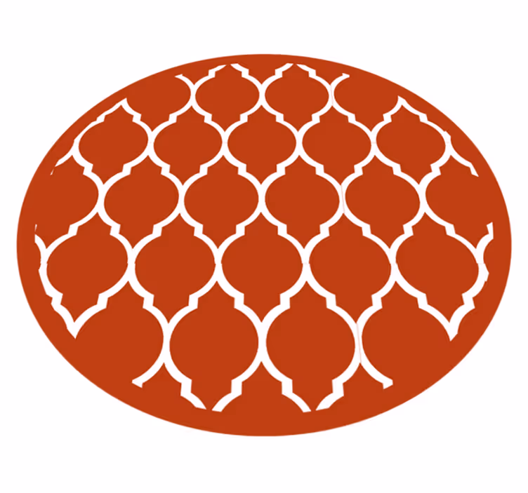 Tapete vinílico geométricas treliça geométrica - TenStickers