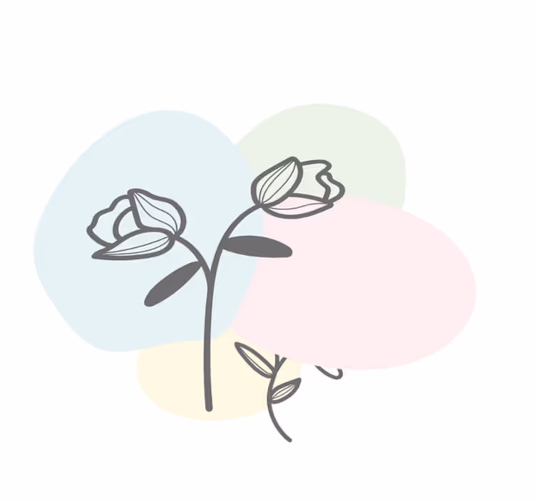 Tapete moderno de vinil beija flor - TenStickers