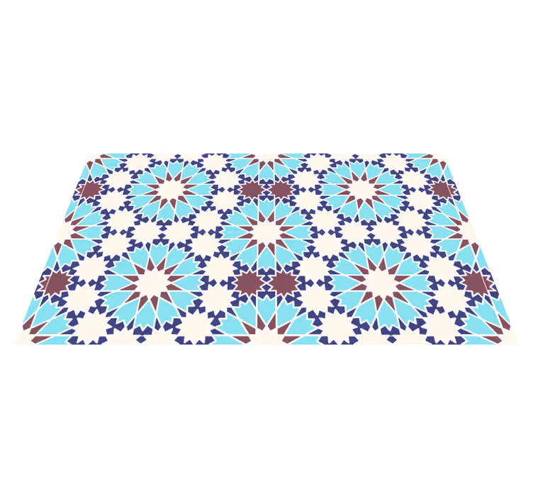 Ladrilhos de mosaico marroquino azul - TenStickers