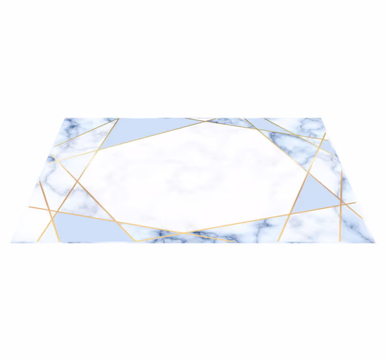 Ladrilhos de mosaico de mármore azul e cinza - TenStickers
