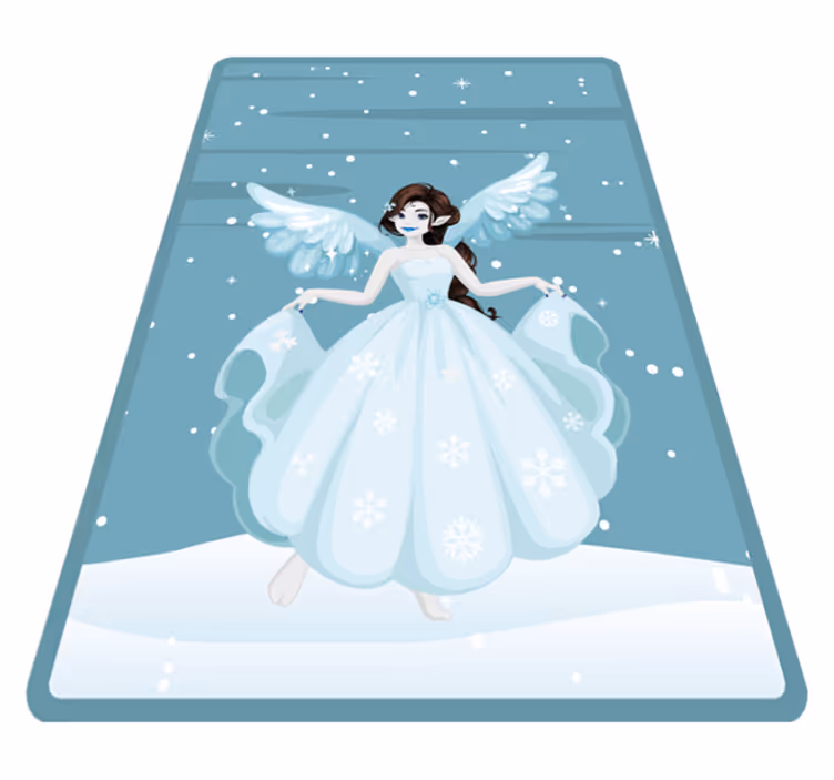 Tapete vinílico para bebés elegância de conto de fadas - TenStickers