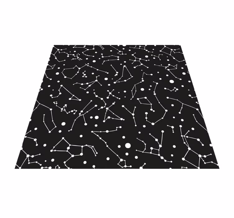 Tapete vinílico estrelas tema constelação - TenStickers