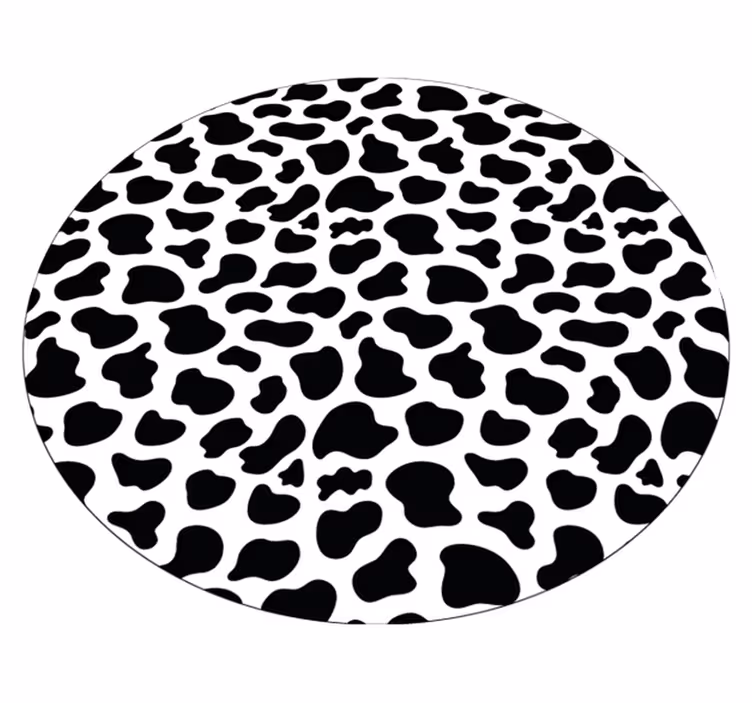 Tapete vinílico estampa de animal padrão circular de couro - TenStickers