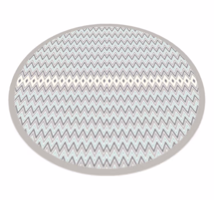 Tapete vinílico às risca detalhe do padrão chevron - TenStickers