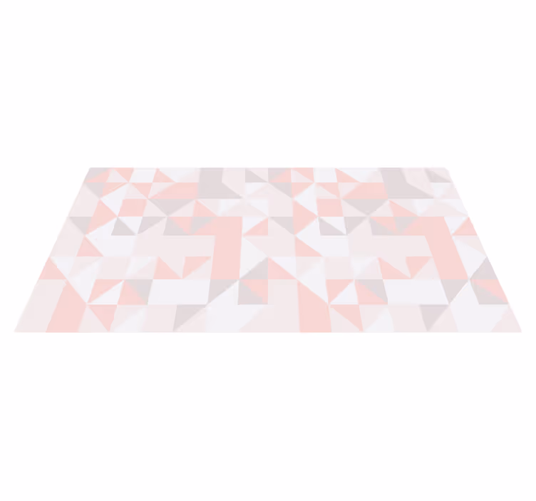 Tapete vinílico geométricas padrão pastel geométrico - TenStickers